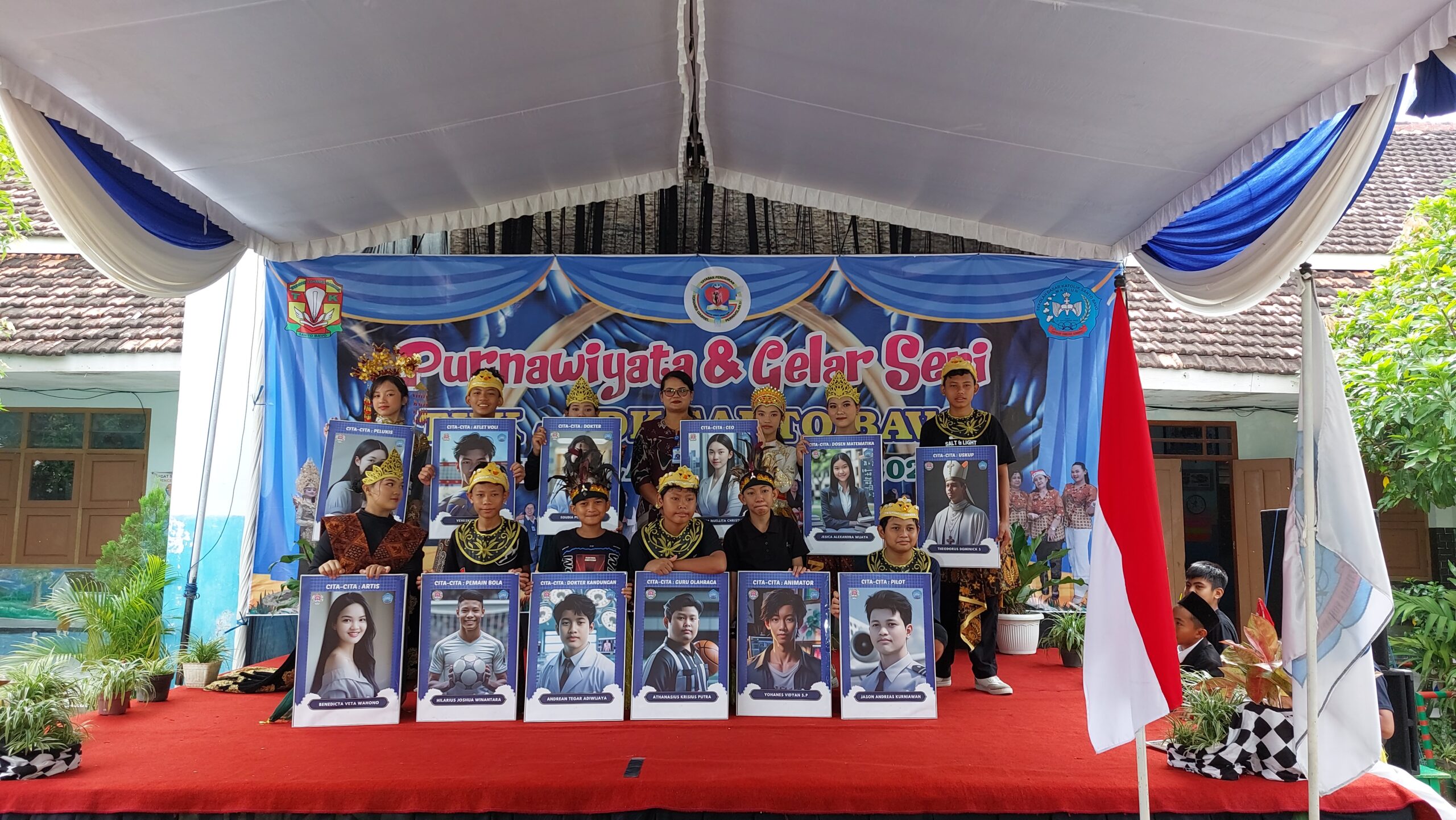 Purnawiyata & Gelar Seni TKK-SDK Santo Bavo Kota Madiun Berlangsung Meriah