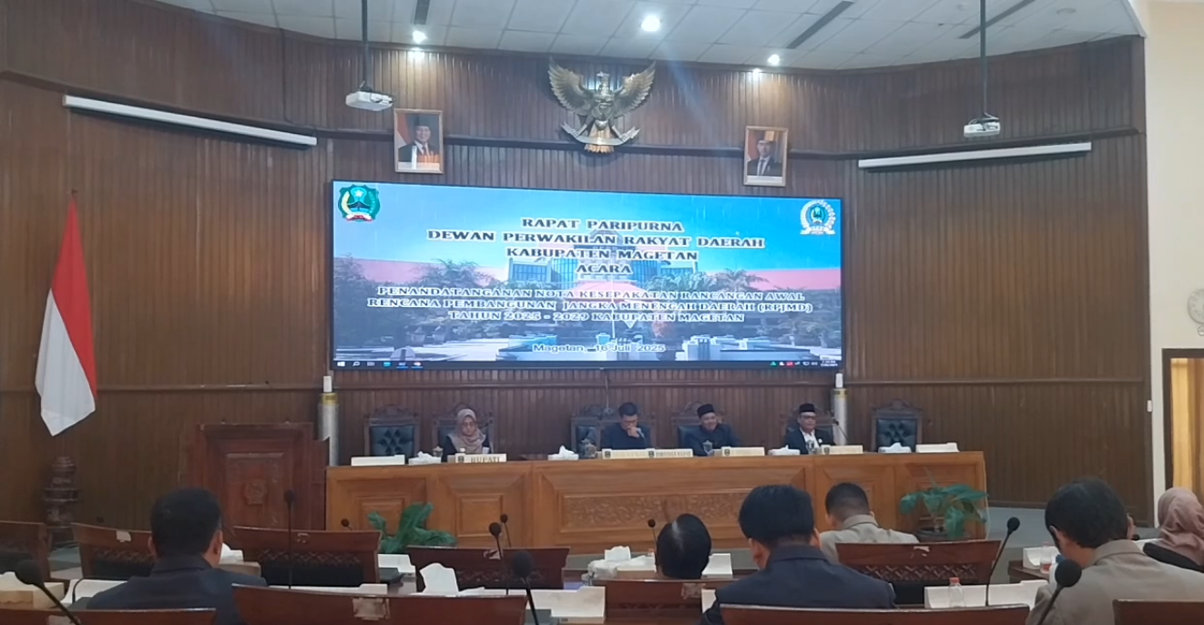DPRD Magetan Setujui Rancangan Awal RPJMD 2025–2029