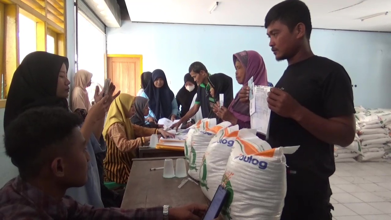 96 Ribu KPM Mulai Terima Penyaluran Bantuan Pangan
