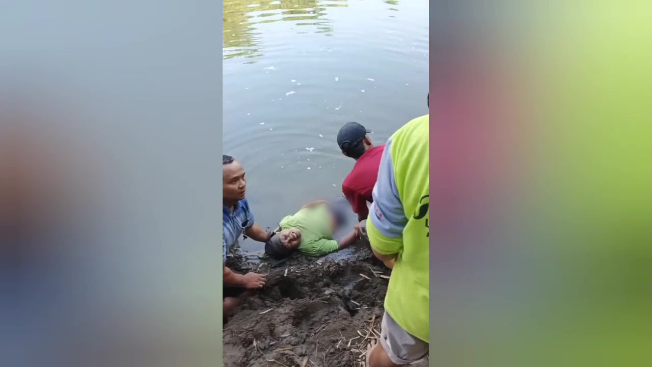 Diduga Depresi, IRT di Ngawi Nekat Lompat ke Sungai Bengawan Madiun