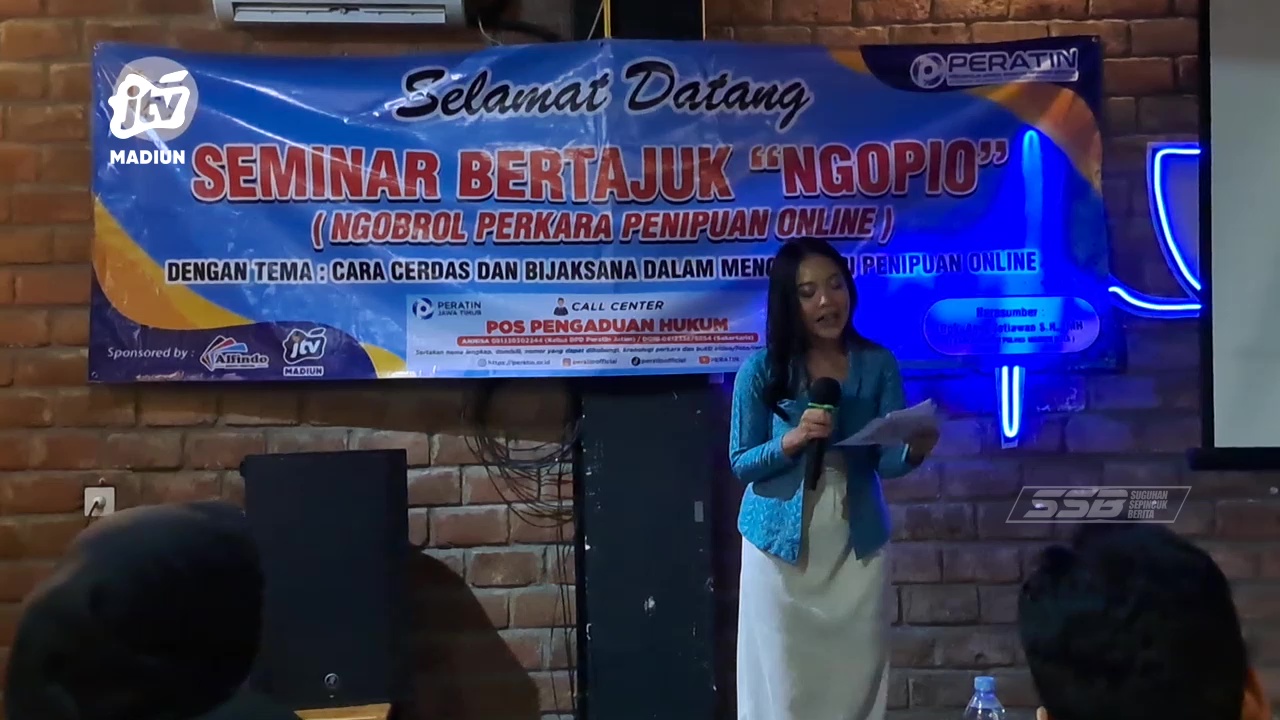 Maraknya Penipuan Online, LBH Digitek Gelar Seminar Literasi Digital di Kota Madiun