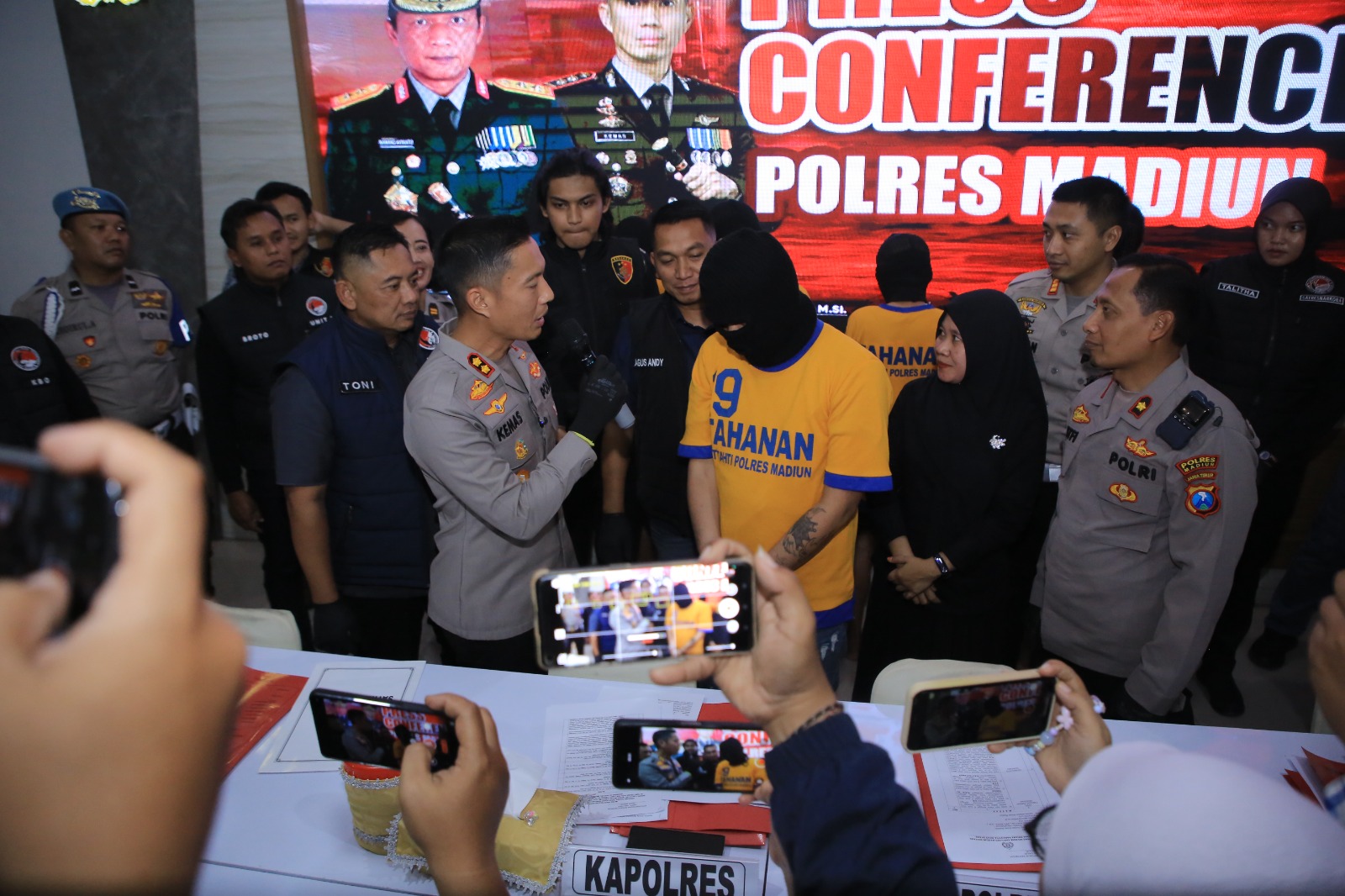 Residivis Penipuan Modus Pinjam Motor Diciduk Polres Madiun