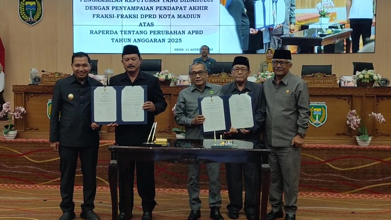 DPRD Tetapkan P-APBD 2025, Fokus Efektivitas dan Akuntabilitas