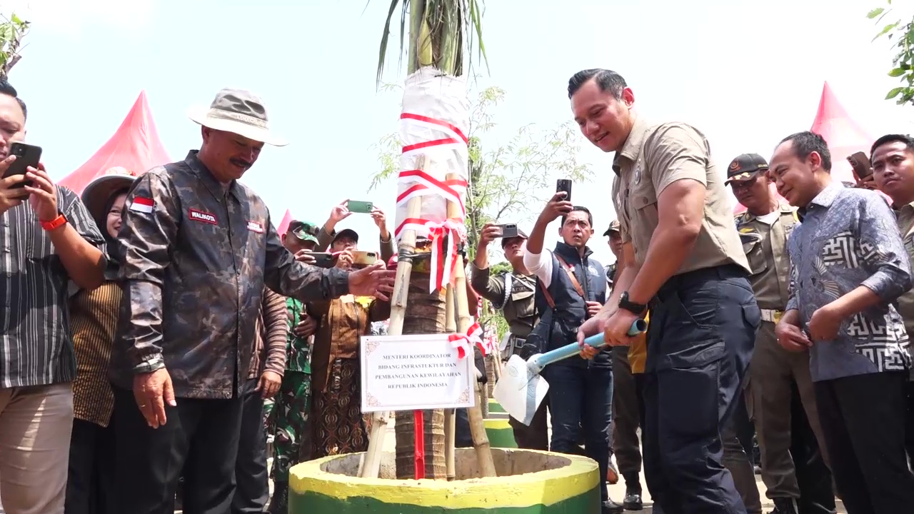 Kunjungi TPA Winongo, Menteri AHY Tekankan Pentingnya Ekonomi Sirkular