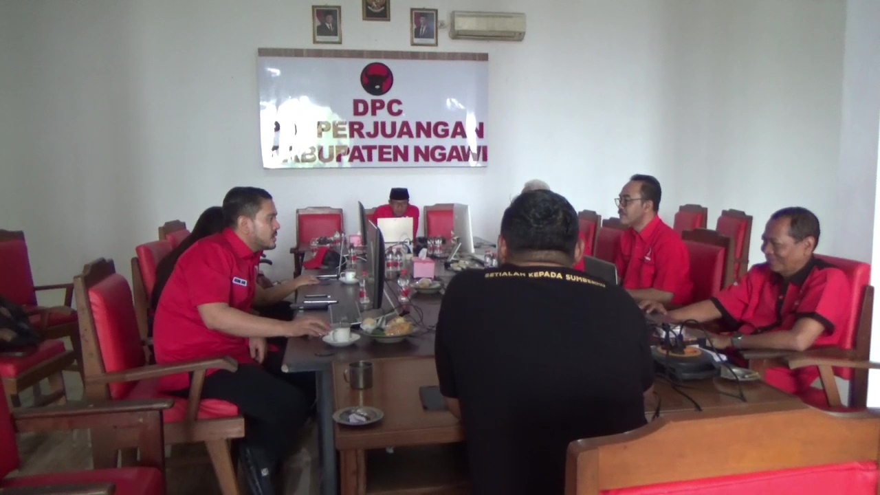 5 Nama Ikuti Tes Calon Ketua DPC PDI Perjuangan Ngawi