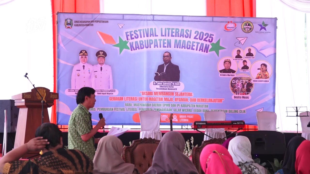 Festival Literasi Magetan 2025, Bangkitkan Semangat Membaca dan Pelestarian Budaya