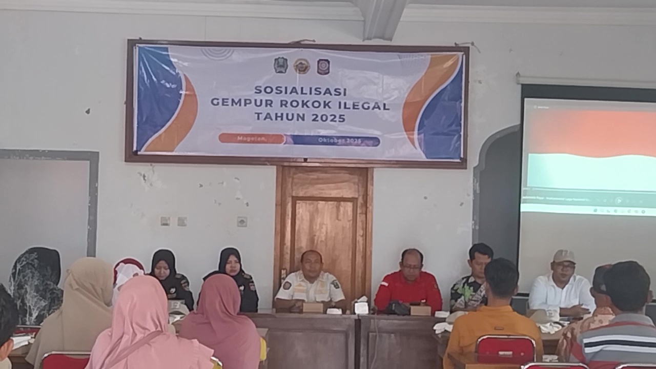Satpol PP Gelar Sosialisasi Gempur Rokok Ilegal Sesuai Aturan Baru