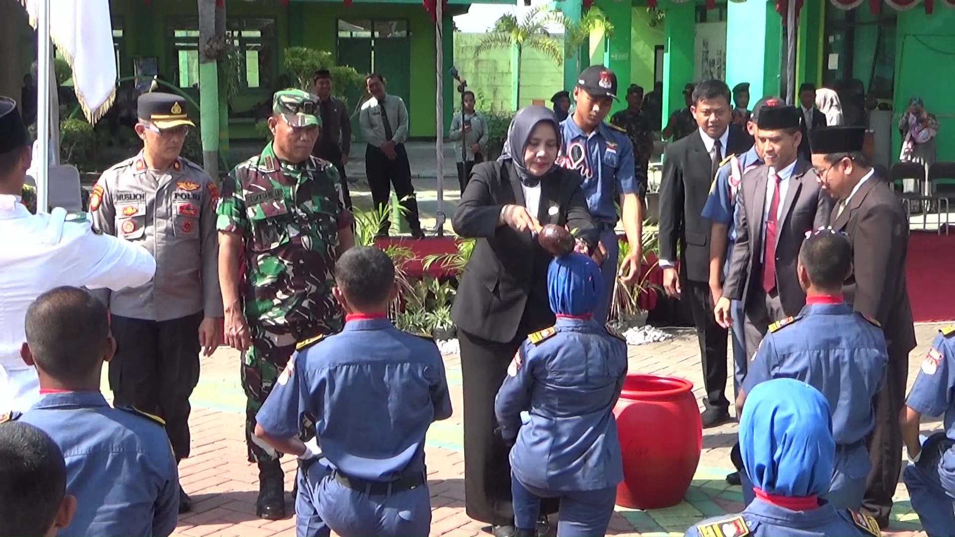 503 Taruna Angkatan XIII SMKN 1 Mejayan Resmi Dilantik