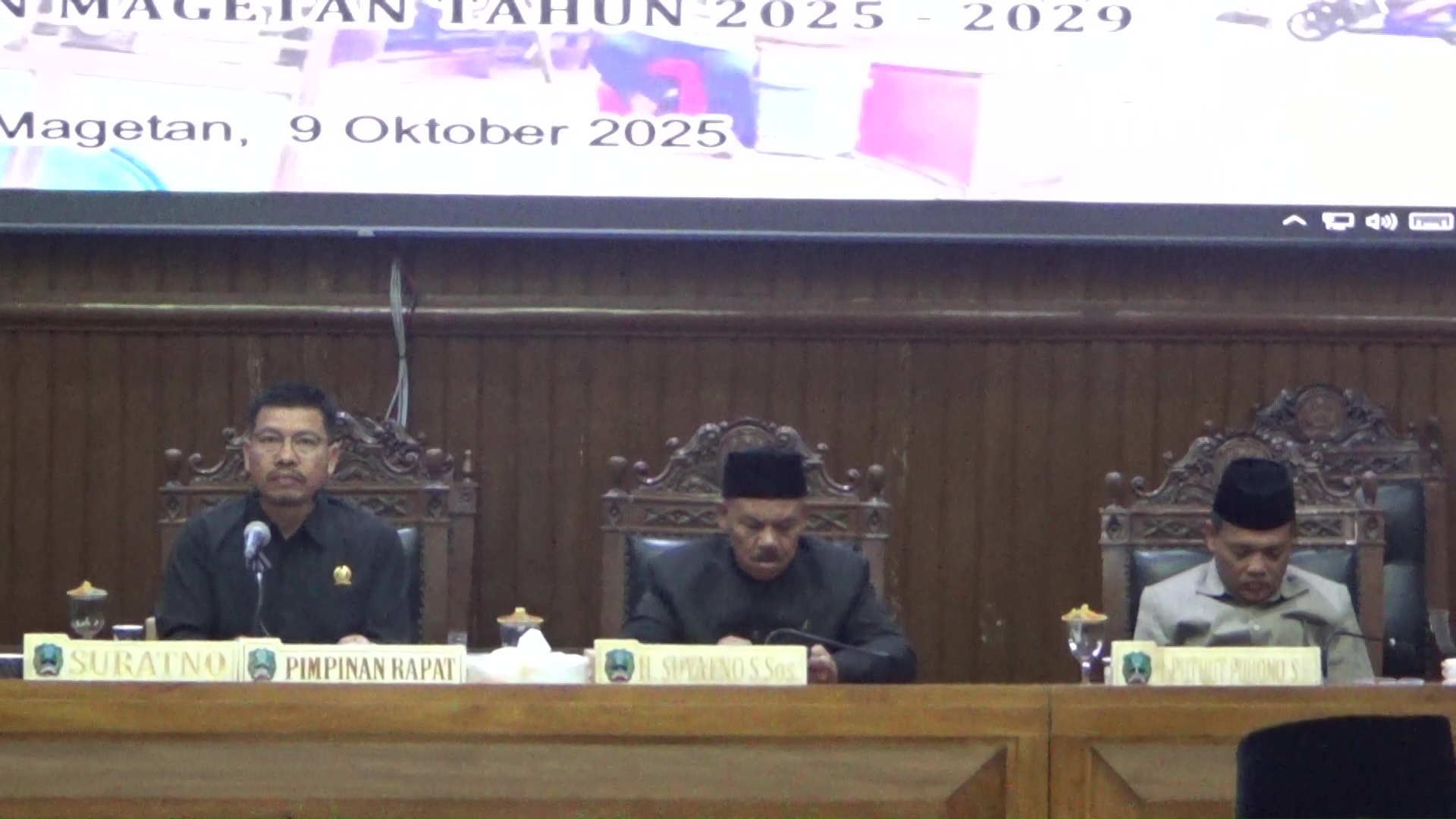 RPJMD 2025–2029: Bupati dan DPRD Magetan Satu Visi Bangun Daerah Lebih Maju