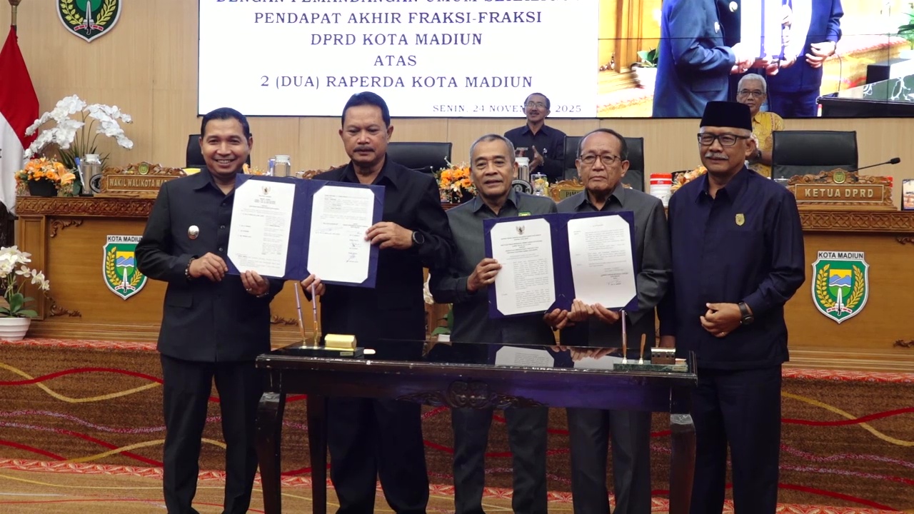 DPRD Sahkan 2 Raperda, Dorong Pengelolaan Bank Daerah dan Aset Lebih Optimal