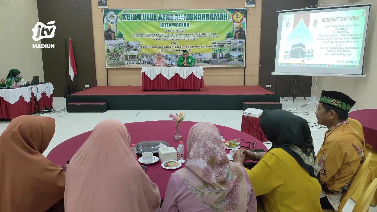 Kbihu Ulul Azmi Kota Madiun Gelar Sosialisasi Penambahan Kuota Haji 2026 dan Edukasi Kesehatan Jamaah