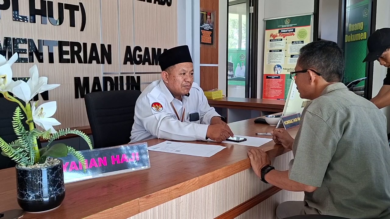 Ratusan CJH Lunasi BIPIH, 478 Jemaah Kabupaten Madiun Telah Terverifikasi