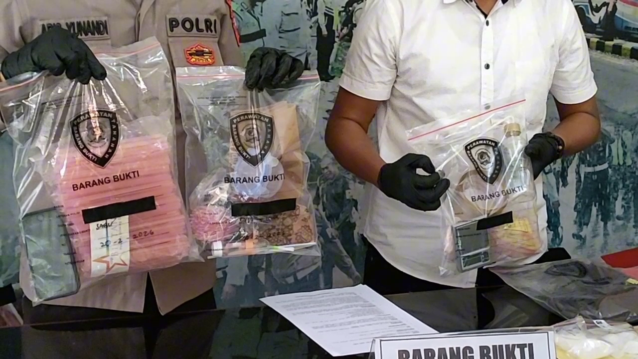 Dua Kasus Narkotika Terungkap, Sabu Dan Ekstasi Disita Polisi