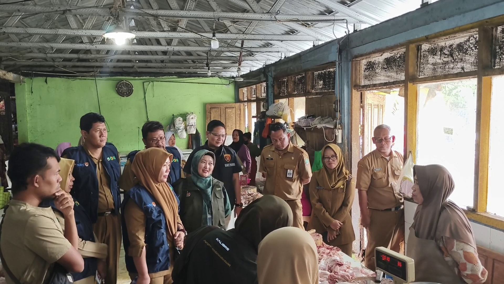 Jaga Stok Dan Mutu, Sidak Pasar Sayur Magetan Jelang Lebaran