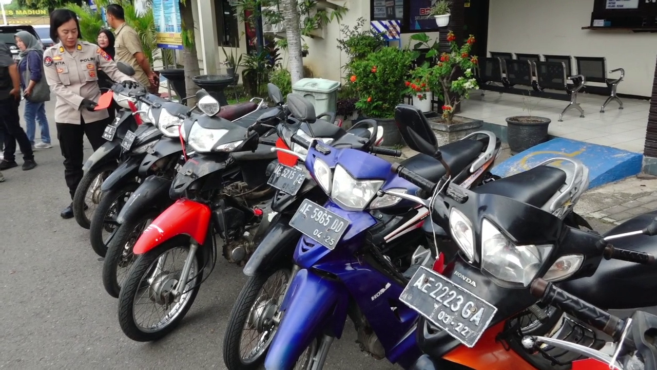 Dua Pencuri Motor Dibekuk, Modus Incar Kendaraan Dengan Kunci Masih Menempel